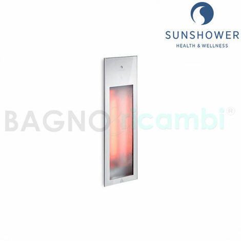Lampada a infrarossi naturale Solarium Bianca Sunshower Pure PURE 80073