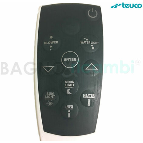 ricambio telecomando per vasche teuco T07 seaside 81000963099