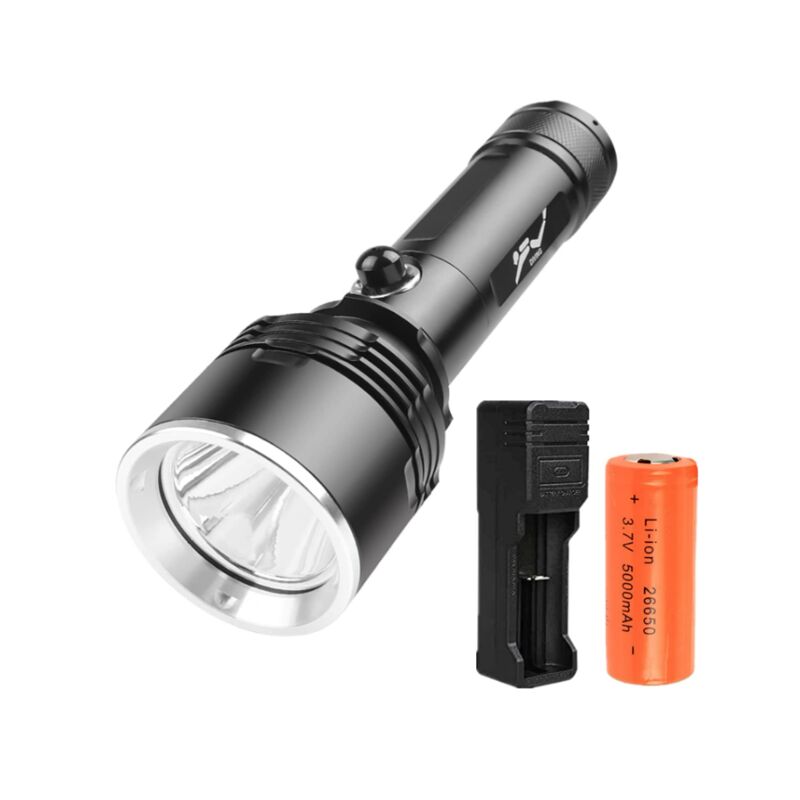 Mini Lampe de Poche Torche LED Ultra Puissante 8000lm Rechargeable USB  Batterie