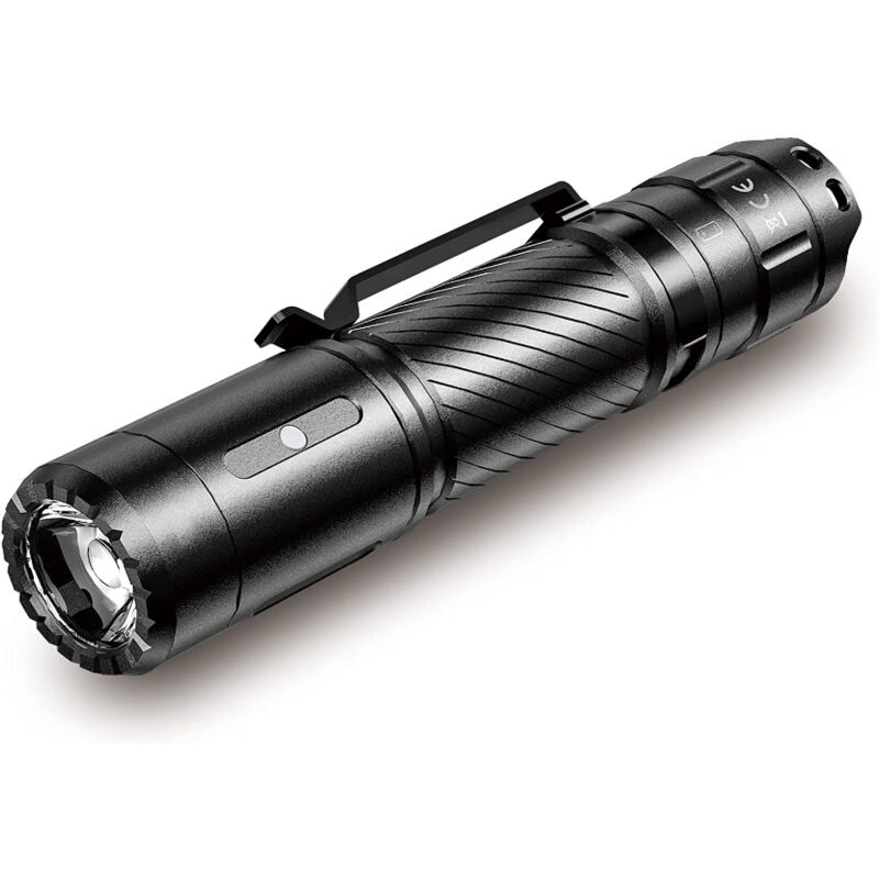 L50 Lampe de poche LED Ultra Puissante, Rechargeable 1200 Lumens