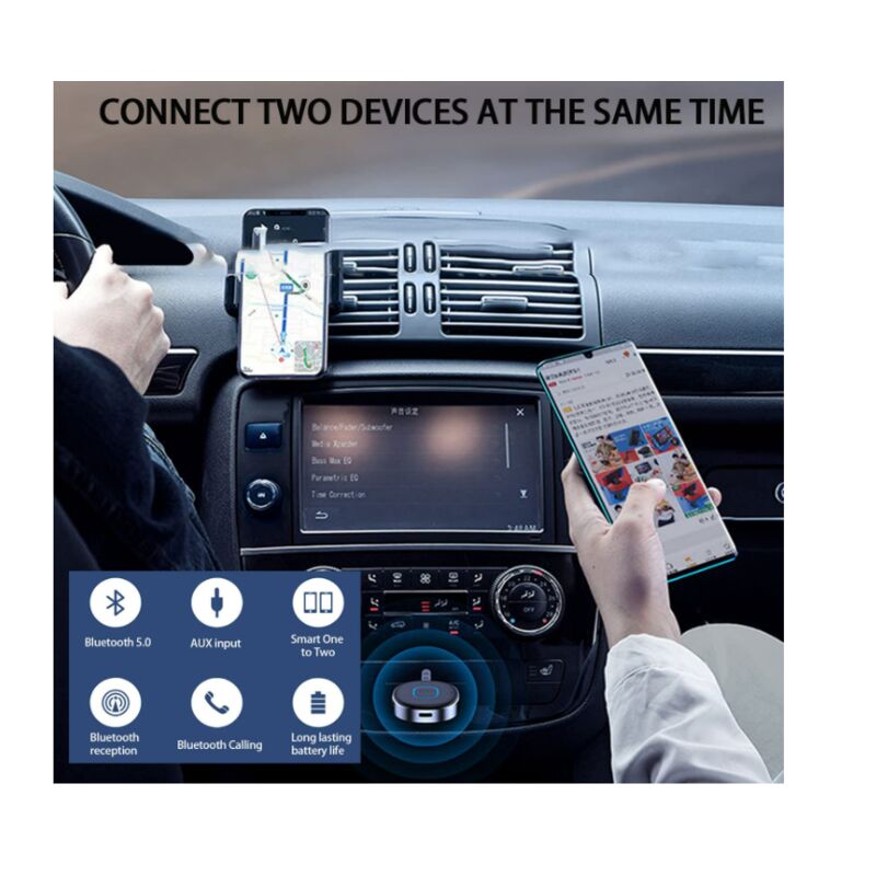 Microphone de Voiture Suuonee, Mini Microphone Externe de 3,5 mm pour  autoradio stéréo GPS Bluetooth Radio DVD