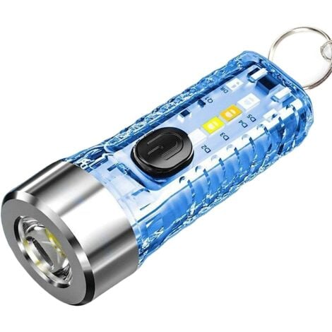 Mini lampe de poche Porte-clés USB Led - Lampe de poche LED