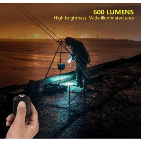 Mini lampe de poche avec zoom 1 led 120lm 7500k usb rechargeable