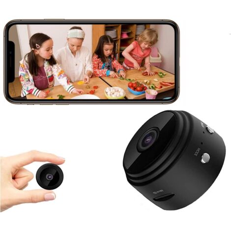 Vidéosurveillance Mini Caméra Espion Cachée Wifi Sans Fil HD 1080p