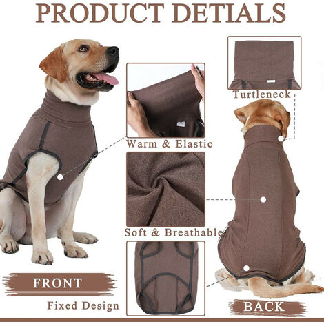 Manteau chaud pour chien, Pull pour chien, Manteau dhiver, Pyjama