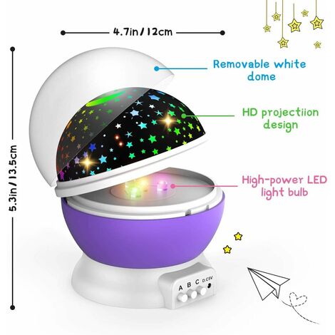 Astronaute Galaxy Star Projector Starry Night Light, Projecteur avec  Nébuleuse, Minuterie et Télécommande, Lumière d'étoile Pour chambre et  plafond, Cadeau parfait pour enfants et adultes : : High-Tech