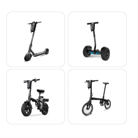 Crochet de scooter électrique réglable pour guidon de vélo