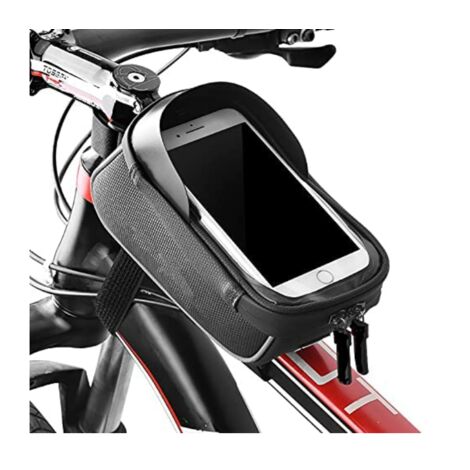Sac de cadre de vélo Durable sacoche avant support de téléphone portable