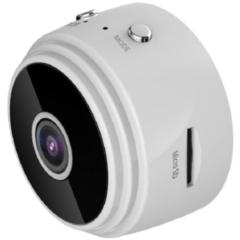 Mini Caméra, 1080P HD WiFi Night Vision Petit 150 Degrés Grand Angle  Wireless Home Security Camera pour l'intérieur et l'extérieur