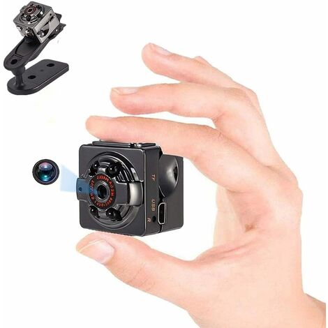 Caméra de surveillance interieur / exterieur - Mini caméra espion 1080P  avec détection de mouvement par vision nocturne