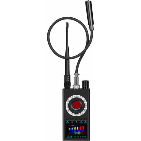 K68 Caméra Cachée Détecteur Scanner de Signal Anti Espion Portable