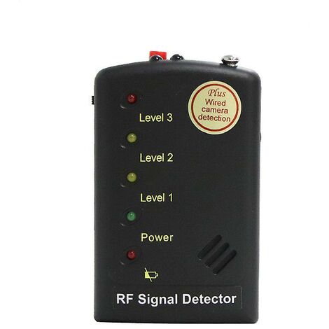 Détecteur de Signal RF, Détecteur de Caméra Détecteur de Bugs Sans