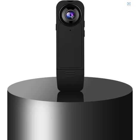 Mini Camera ESPION SPY SPORT portable boitier étanche WIFI (appli gratuite  Android/ios/google) Enregistreur 26h Photo/video Intérieur/extérieur  Fonction vision nocturne infrarouge Bonus A VIE, NOIR