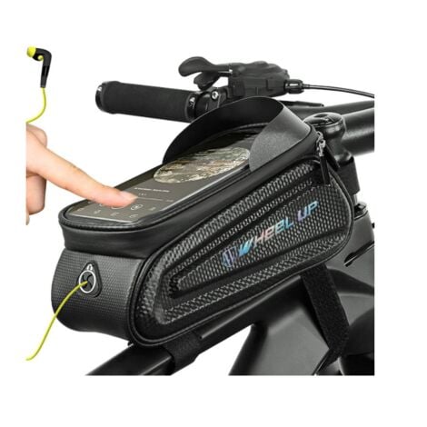 Accessoires de vélo, support de téléphone de vélo étanche pour écran  tactile en TPU à coque