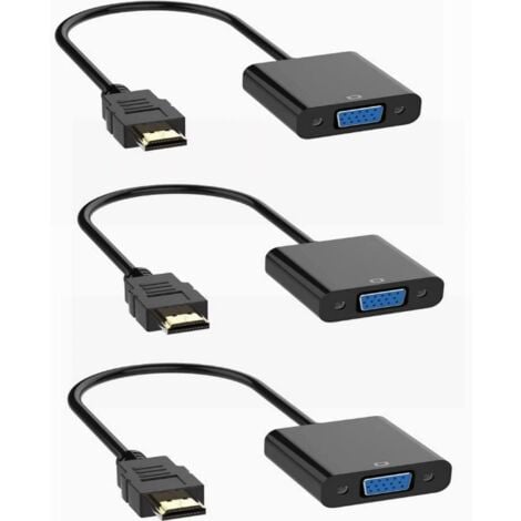 Convertisseur HDMI mâle vers VGA femelle