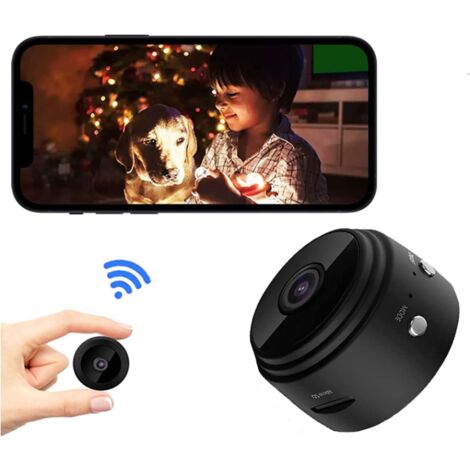 Caméra pour animaux de compagnie Enfants Sports Dv Smart Sans Fil Hd Caméra  infrarouge Caméra de Surveillance