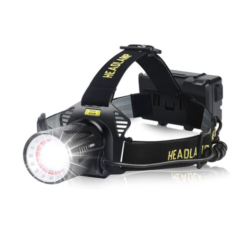 Lampe frontale à LED COB 110