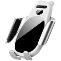 Chargeur de voiture sans fil, certifié Qi pour iPhone 8/10/11/12/XS/XR/20 et Samsung S8/9/10, Note 9-10 (noir)-BISBISOUS