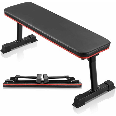 INTEY Weight bench, adjustable flat bench, multifunctional bench press bench, training bench, training fitness bench for full-body exercises, weight training, home gym, up to 200kg About this item
