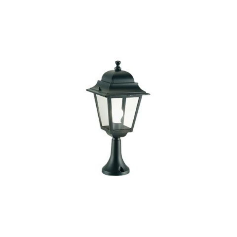 Sovil quadratischer poller 1xe27 max 60w schwarz - 133.052/06