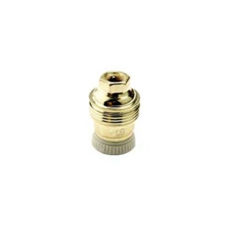 Lampenfassung mit fai-ringmutter e14-anschluss 40x25 mm - 1036