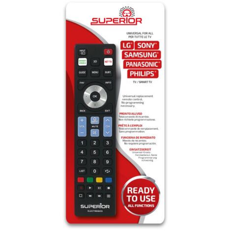 Universal-TV-Fernbedienung LG, SAMSUNG, SONY, PHILIPS, PANASONIC