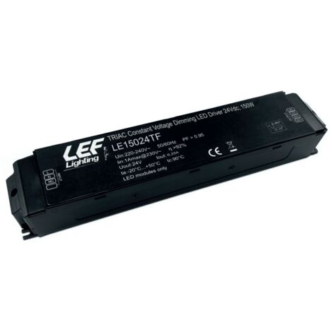 Lef konstantspannungs-led-netzteil 150w 6250ma schwarz - le15024tf