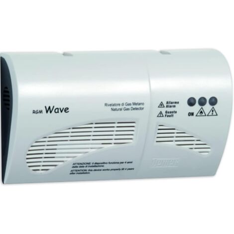 Vemer kohlenmonoxid- und methan-melder kit 230v weiß - kt057000 (1/2)