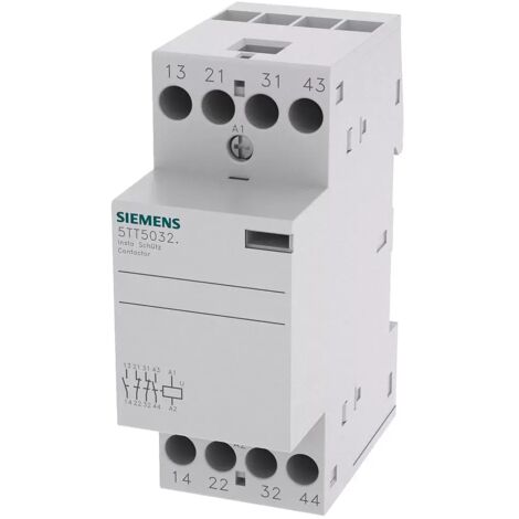 Siemens Schütz 25A 2NA+2NC 230V/CA 2 Module 5TT58320