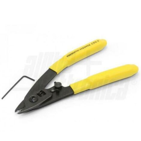 Alpha elettronica dreiloch-lichtwellenleiter-stripper fÜr durchmesser von 1,6 bis 3,0 mm 98-181 (1/3)