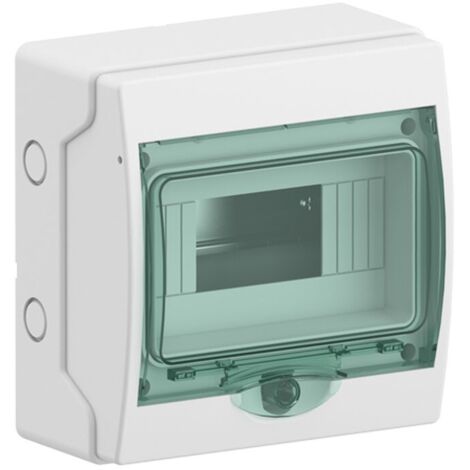 Schneider Wandverteiler 8 Module IP65 transparente Tür 10314