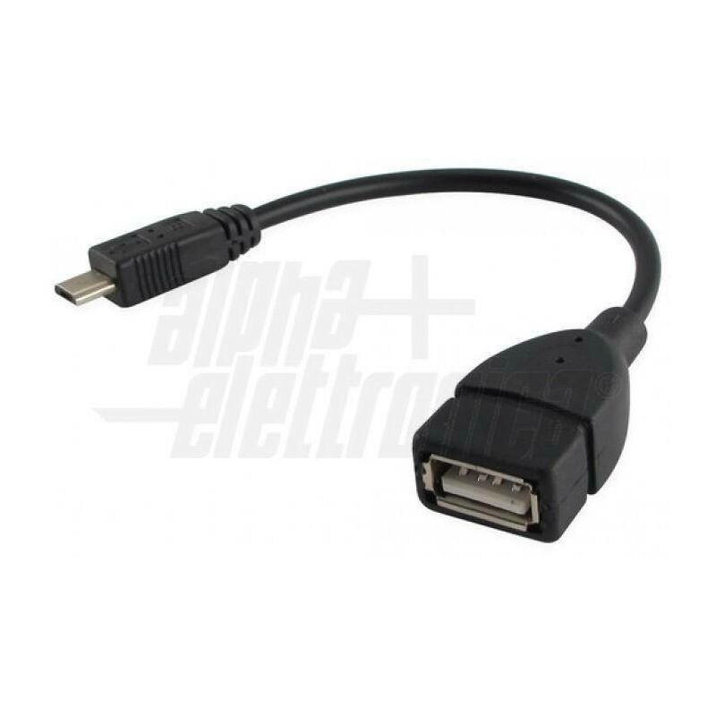 Micro cable de conexión usb tipo b a presa usb tipo a 95-651otgb