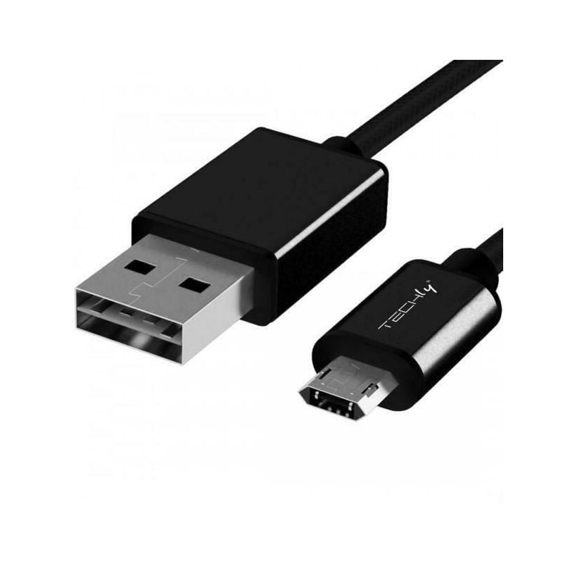 Cable Usbespejo Usb reversible 021574 techly icoc musba010s a microusb 2.0 male connectormale 480