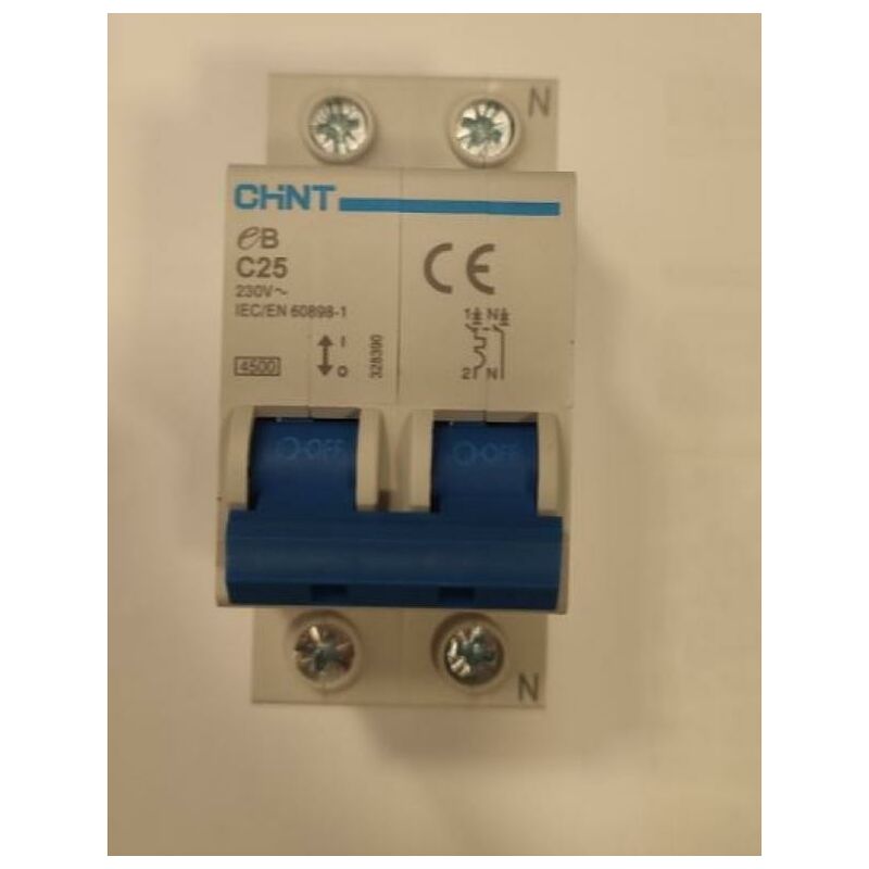 Interruptor magnetotérmico DPN 1P+N 4,5kA 25A LS electric