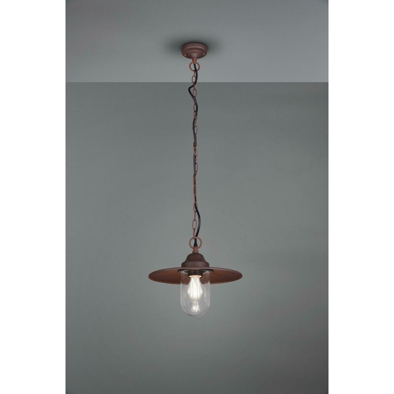 Lámpara colgante Brenta exterior vintage Trio Lighting