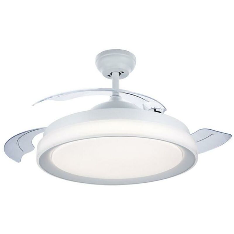 Ventilador bliss y lámpara philips 28+35w led blanco - 40849400