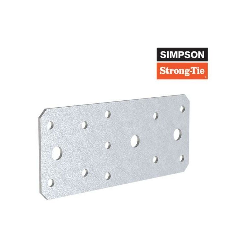 Pack De 4 Placas De Fijación Metálicas Planas - 40x16x2 Mm - 2 Agujeros - Reparación Y Refuerzo - Uxcell