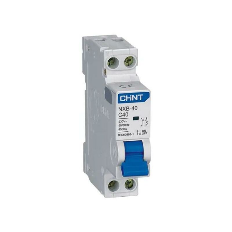 ELEKTRONOVA Disjoncteur Magnétothermique 1P+N C20 20A 4.5kA – 1 Module DIN – Protection Fiable 220V !