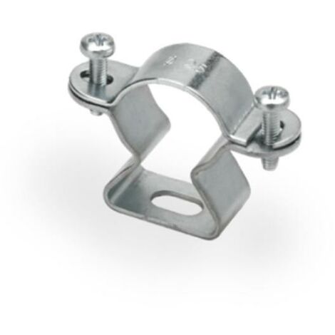 Dkc europe abrazadera de tubo de acero galvanizado collar d 32mm 26,5-33mm - 6040-32