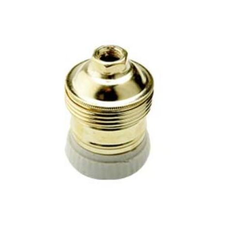 Portalámpara con tuerca anular fai casquillo e27 54x40 mm - 1035