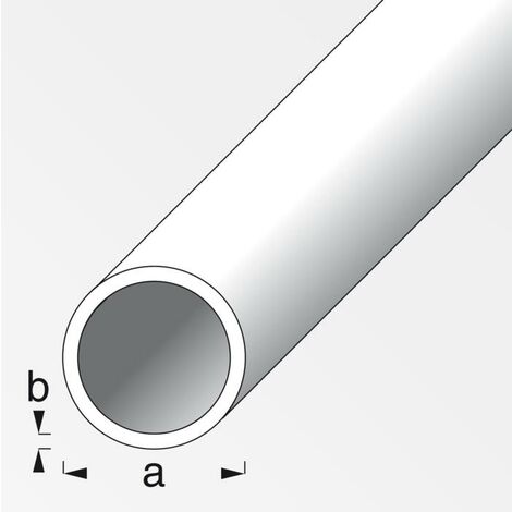 Acier Inox Tuyau 8x1,5mm 1.4301 Tube De Chantier Poli K240 VA V2A Profil