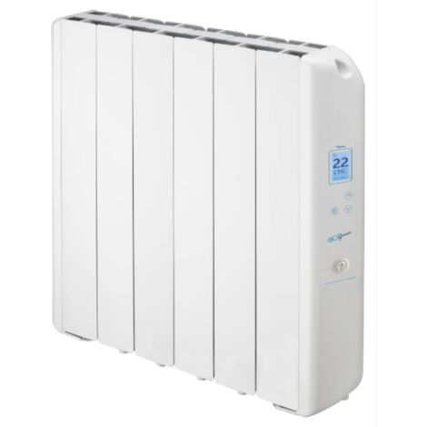 Radiador farho ecogreen 6 elementos con wifi integrado blanco - ecguw06