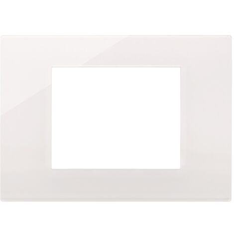 Vimar placa linea 3 módulos blanco - 30653.40