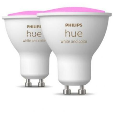 Bombilla LED Vela Philips Hue RGB mas luz blanca