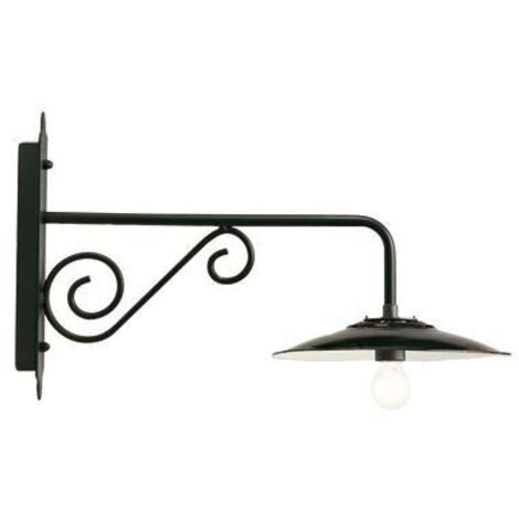 APPLIQUE LUNGA 'ANTIQUE' 25 W - cm 65 x 38 x 30 grigio