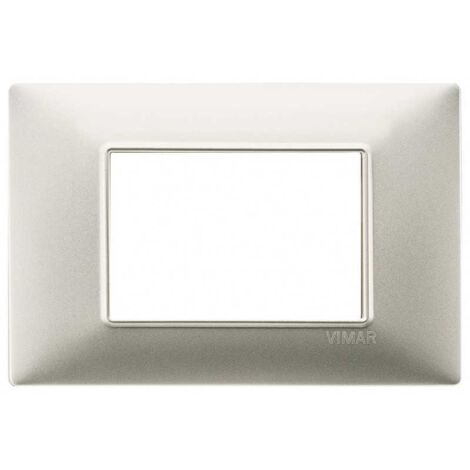 Placa 3M Níquel Mate VIMAR 14653.21