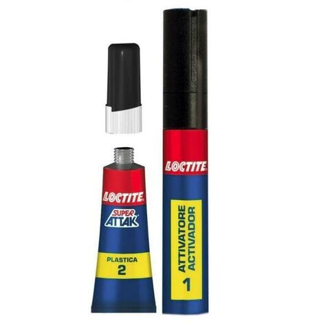 Super attak plastica 2 gr + 4 ml 2632283 loctite by henkel