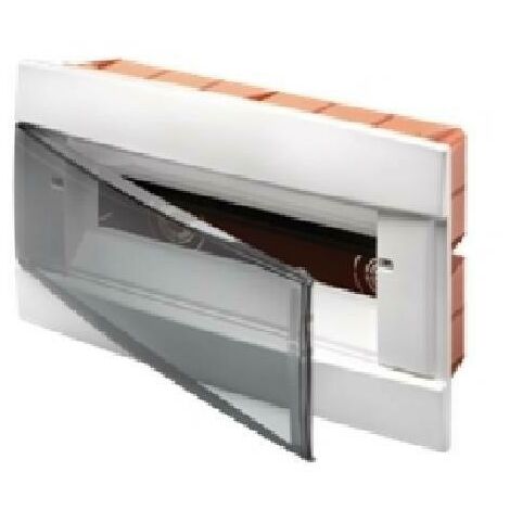 Cuadro de distribución empotrado Gewiss 8 módulos blanco GW40225TB