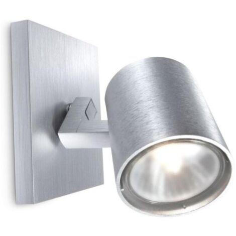 Faretto runner 35w attacco gu10 color aluminio metal 53090/48/12 530904812