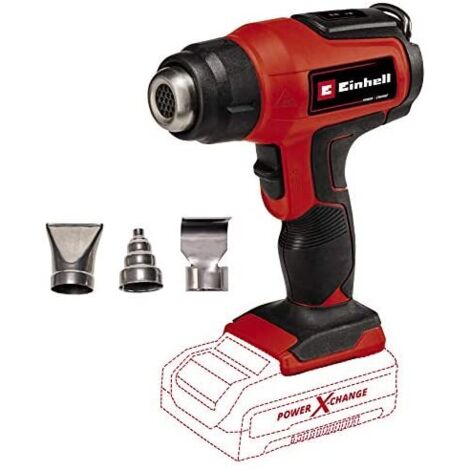 Einhell pistola de aire caliente a baterÍa te-ha 18 li-only 4520500